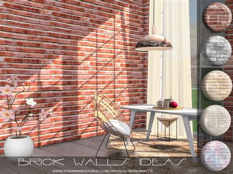 Sims 4 Brick Walls