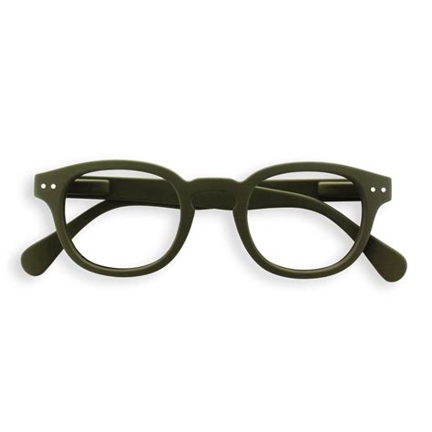 Kaki Green C Reading Glasses By Izipizi Vertigo Home