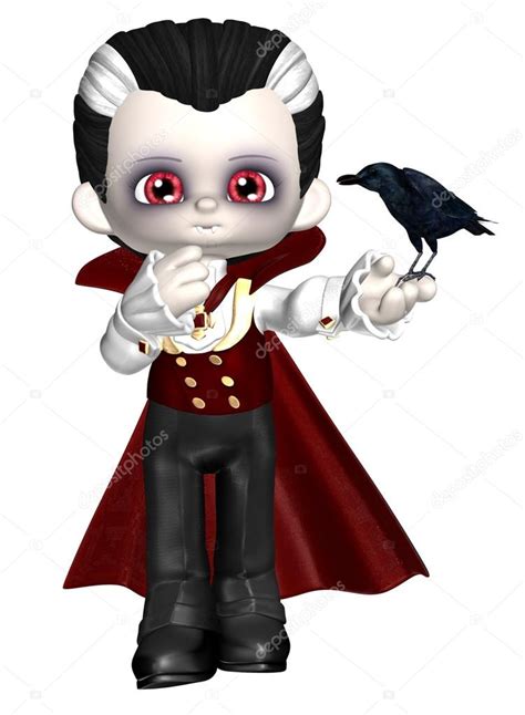 Little Vampire Cartoon Render — Stock Photo © Deaddogdodge 21828811