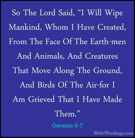 Genesis 6 Holy Bible English