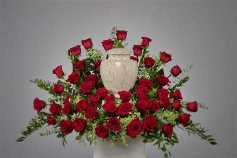 Floral Arrangements For Cremation Urns Best Decorations