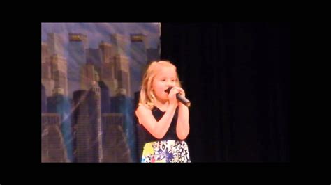 7 Year Old Sings Taylor Swift Youtube