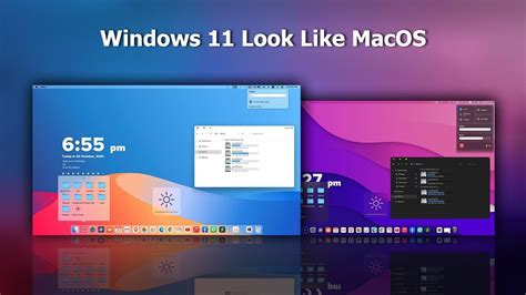 😵 Customize Windows 11 Look Like Macos Step By Step Youtube