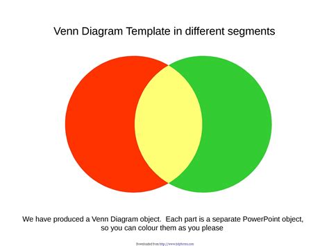 Editable Venn Diagram Template With Design Venn Diagram Template