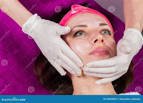 Beauty Treatments In The Beauty Salon Stock Photo Image Of Caucasian
