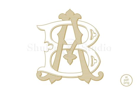 AB Monogram BA Monogram | Monogram logo letters, Monogram, Monogram logo