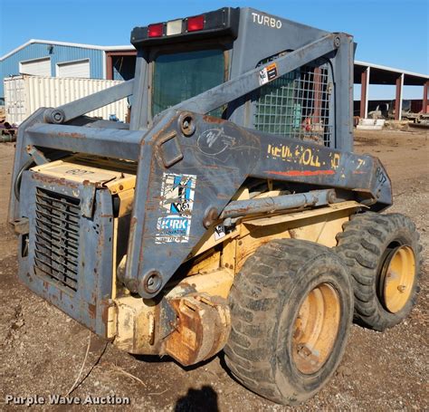 New Holland LS170 skid steer loader in Eureka, KS | Item HD9661 sold