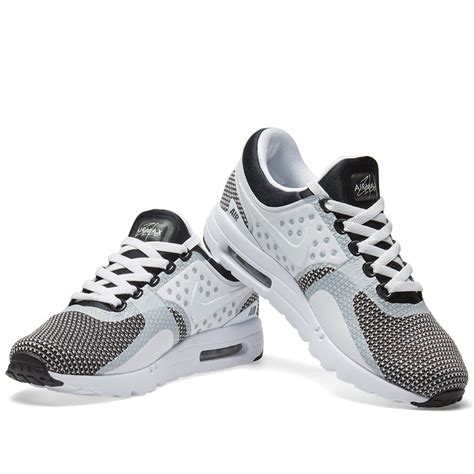 Nike Air Max Zero Essential Black White And Wolf Grey End