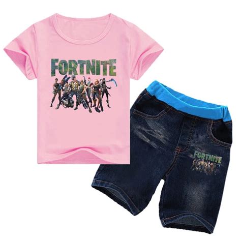 2 Pieces Suit Boys And Girls Clothing Set Summer Clothes Battle Royale