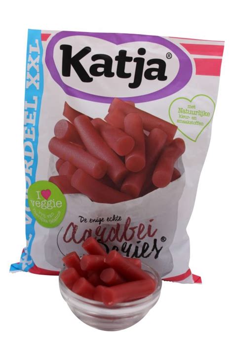 Strawberry Licorice Katjes Gummies Katja Oeries Strawberry Licorice Katja Candy 1499