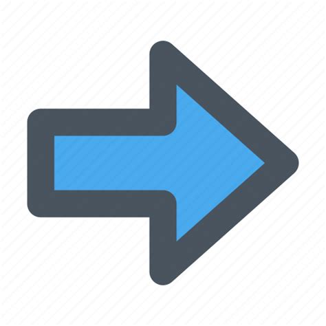 Arrow Guide Direction Navigation Right Icon Download On Iconfinder
