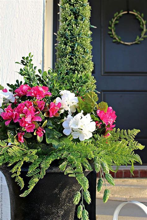 20 Outdoor Artificial Flower Arrangements