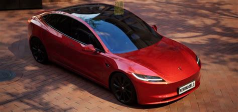 Teslas Cheapest Model Revealed Online Before Its Premiere Photo Obozua
