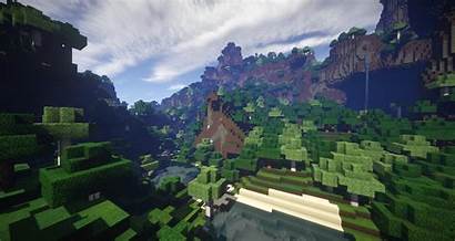Minecraft Render Screenshots Eye Terrain Screenshot Bird