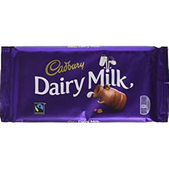 Amazon Com Cadbury Dairy Milk Bar G By Cadburys Foods Home