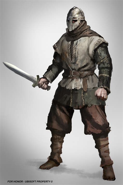 Guillaume Menuel For Honor Character Concepts