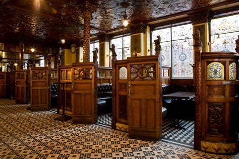 Love The Gorgeous Booths With Doors Pub Design Irish Pub Interior