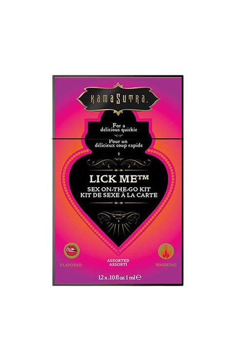 Kama Sutra Lick Me On The Go Oral Sex Liquids Kit