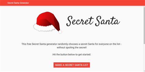 Secret Santa Generator Highlights New Line Of Christmas Items Offered