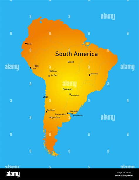 South America Stock Photo Alamy