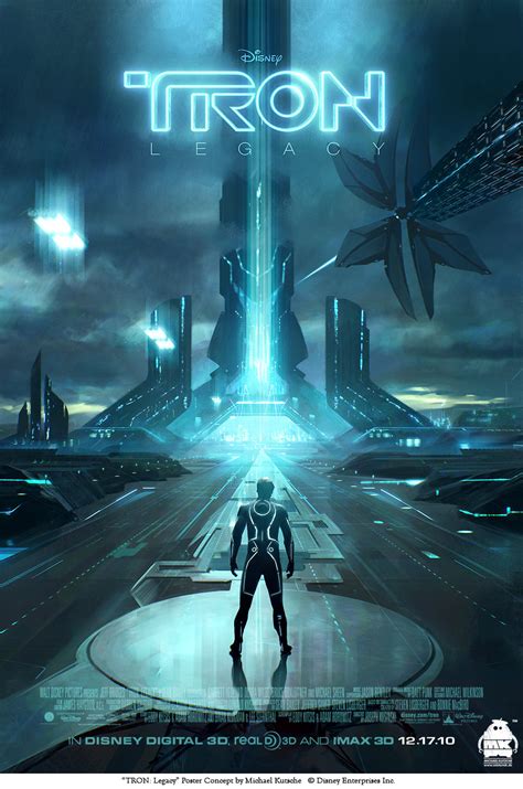 Tron Legacy Poster Concept By Michaelkutsche On Deviantart