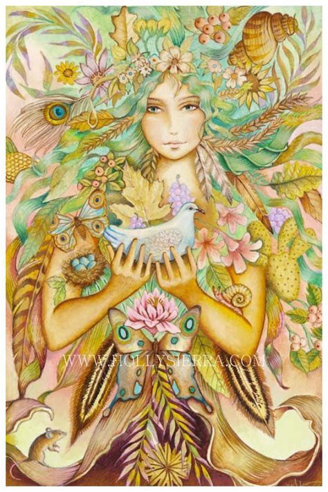 Gaia The Ancient Greek Earth Goddess Etsy Tarot Cards Art Empress