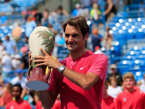 Cincinnati Masters Roger Federer Cruises Past Novak Djokovic For 87th