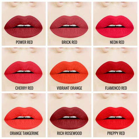 Lipstick Shades Color Name Lipsticktok