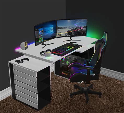 Gaming Setup perfect for rendering 3D model | CGTrader