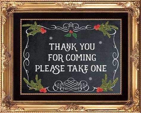 Please Take One Sign Chalkboard Wedding Sign Printable Etsy Uk
