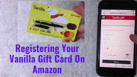 How To Use Vanilla Gift Card On Amazon