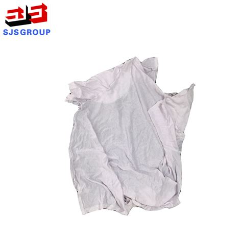 No Printings Pure White 100 Cotton Industrial Wiping Rags Grade A