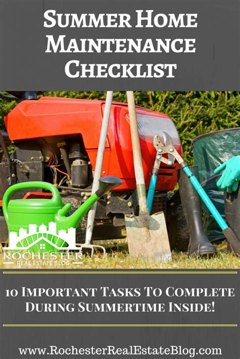 Summer Home Maintenance Checklist And Tips For Your Home