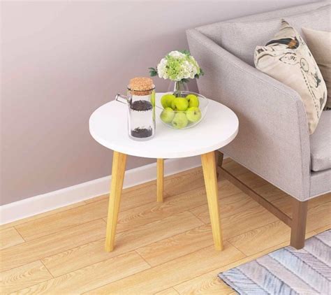 Nordic Style Solid Wood Tea Table Simple Sofa Side Table Living Room