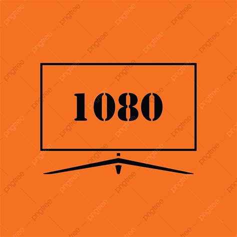 Tv Screen Clipart Hd PNG, Wide Tv Icon Vector Screen, Image, Black