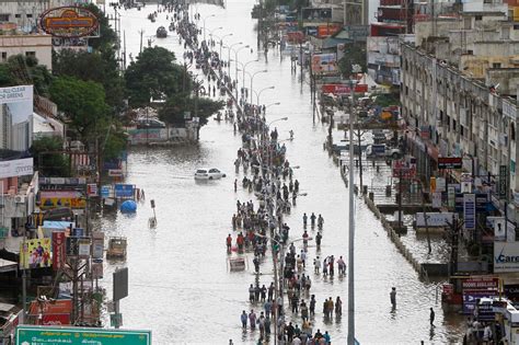 Indias Rescue Efforts Continue After Heavy Rains Torment Chennai The