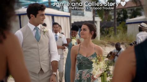Jamie And Callies Story The Fosters S Good Trouble Youtube