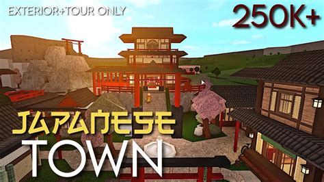 Now assuming you lack design skills and probably do not know how to build, design and decorate the perfect dream house, then we're here to give you. BLOXBURG || Japanese Town 250k+ | EXTERIOR & TOUR ONLY ...