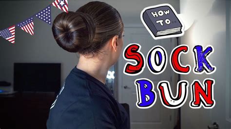 How To Do A Military Sock Bun Usmc Youtube