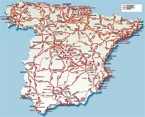Educa Comentario Red De Carreteras Española