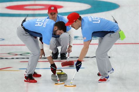 Mens Curling Team Usa Gold Medalists Curling Team Team Usa Winter