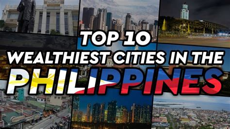 Top 10 Wealthiest Cities In The Philippines Youtube