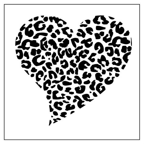 Hearts Clipart Leopard Print Hearts Leopard Print Transparent Free For