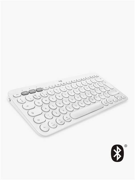 Logitech K380 Multi Device Bluetooth Keyboard For Mac White