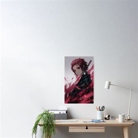 Kamado Tanjirou Poster By Ltgs19 Redbubble