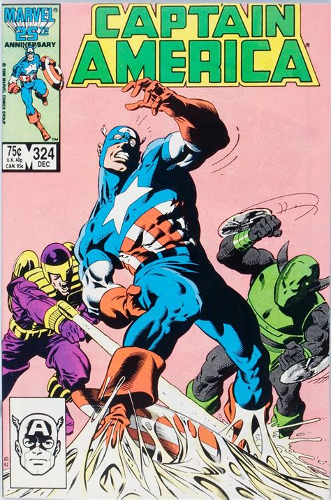Hake S Captain America Comic Book Cover Original Art By Mike Zeck