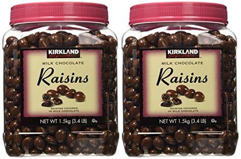 Kirkland Signature Milk Chocolate Raisins Ounce X Pack Of