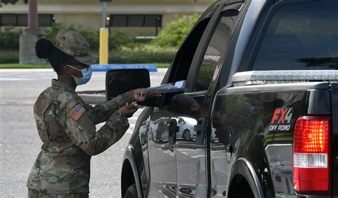 Louisiana National Guard Assists At New Covid 19 Testing Sites Us