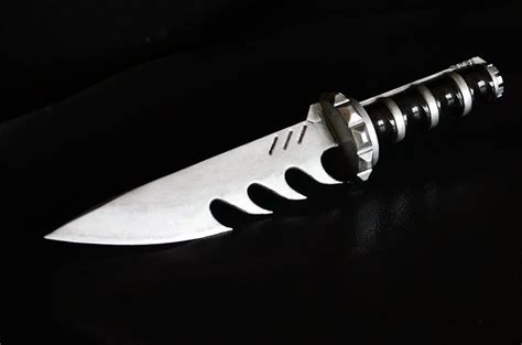 Black Combat Knife Inspired By Gears Of War Collections Etsy Combat