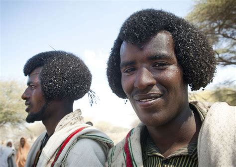 Karrayyu Warriors With His Gunfura Traditional Hairstyle In Gadaa